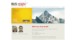 Desktop Screenshot of bus-trans.ch